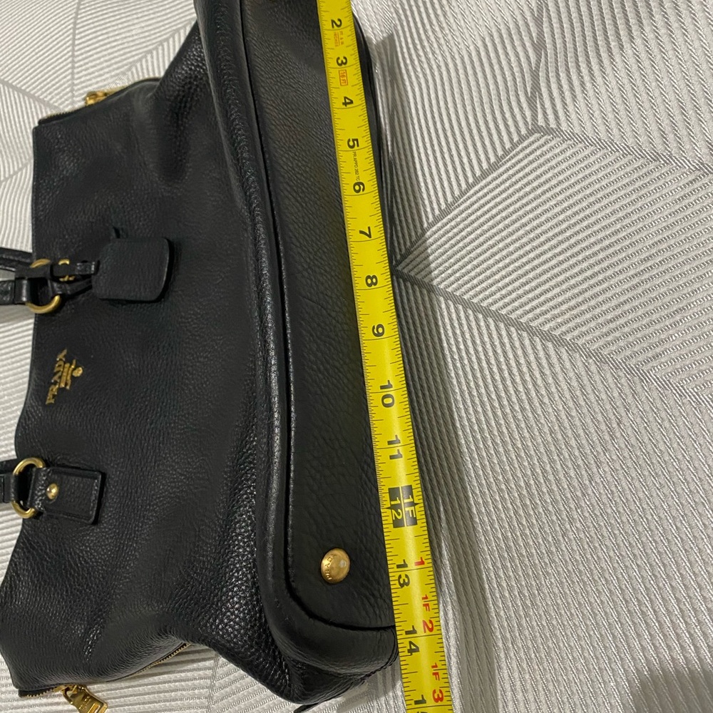 Prada black leather bag - Picture 10 of 12